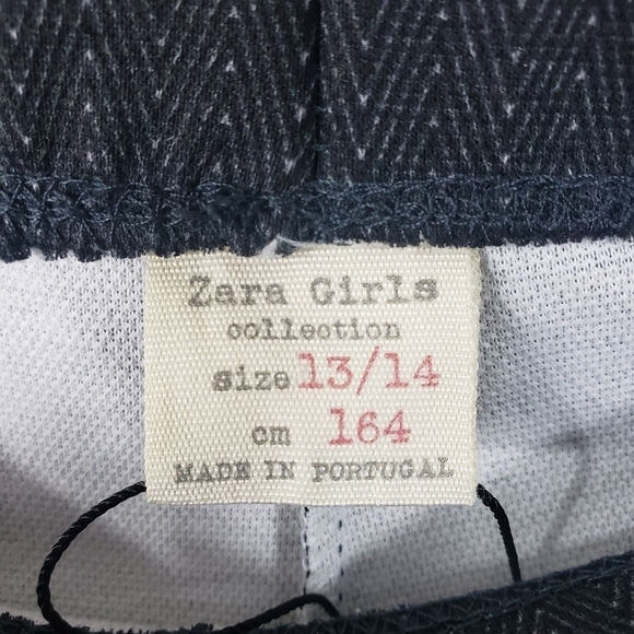 ZARA GIRLS Collection Floral Pants Size 13/14 - Picture 6 of 8